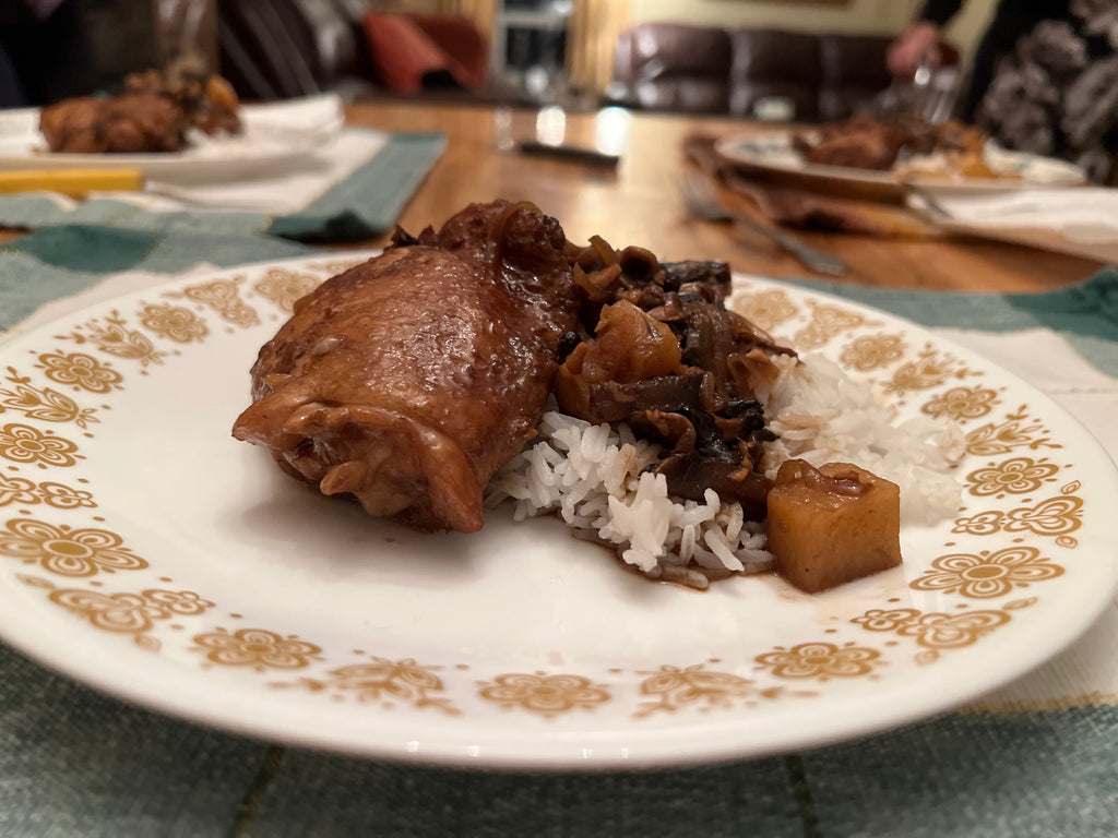 Chicken Adobo with Potatoes